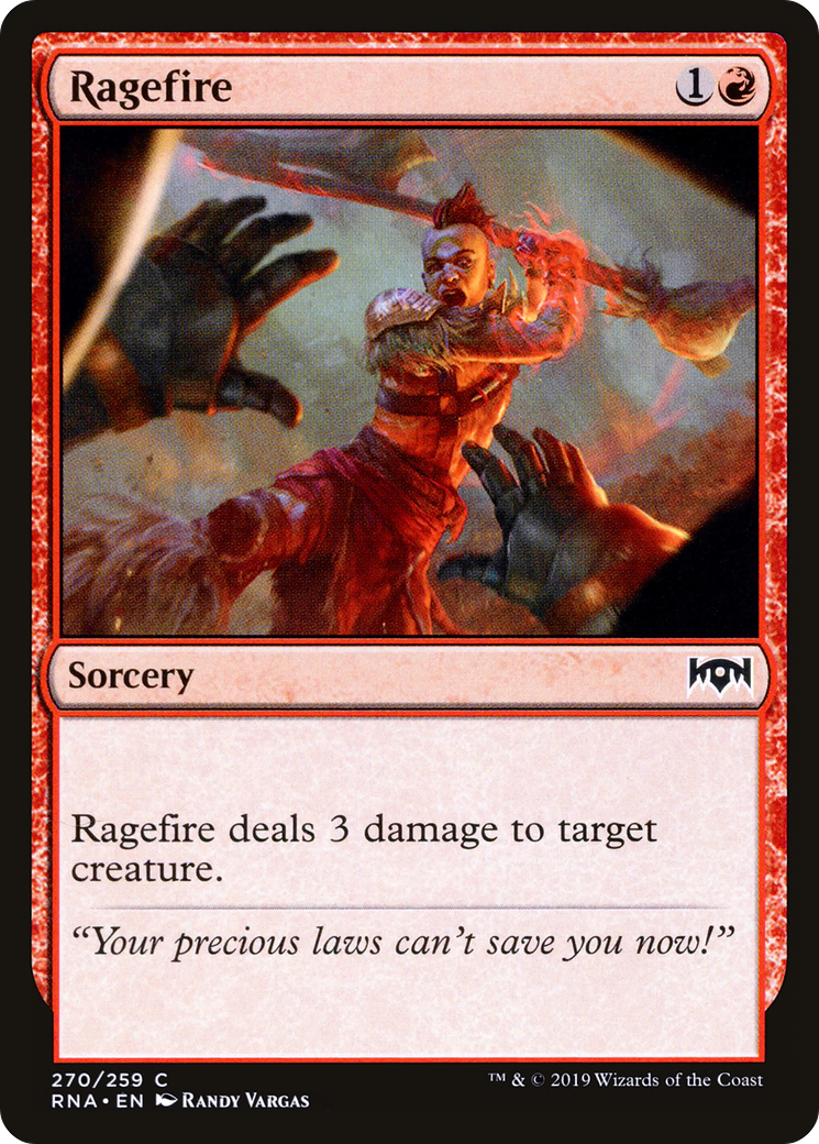 Image of Ragefire (RNA-270) - Ravnica Allegiance