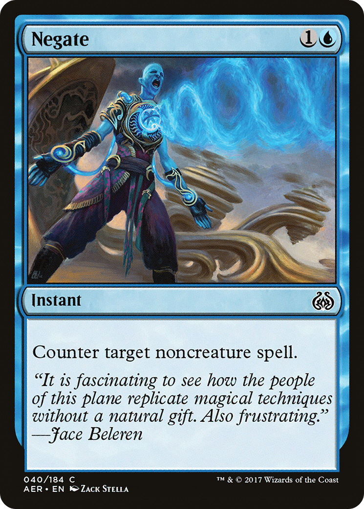 Image of Negate (AER-040) - Aether Revolt Foil