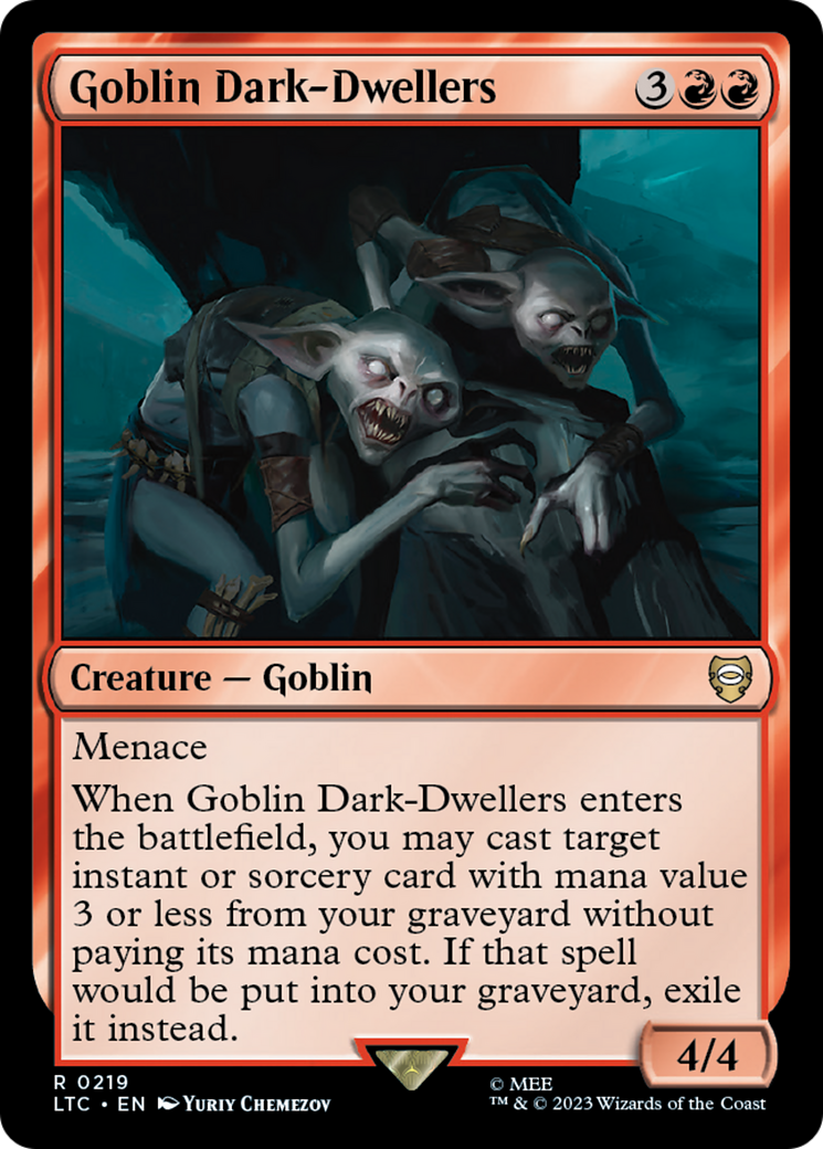 Image of Goblin Dark-Dwellers (LTC-219) - Tales of Middle-earth Commander