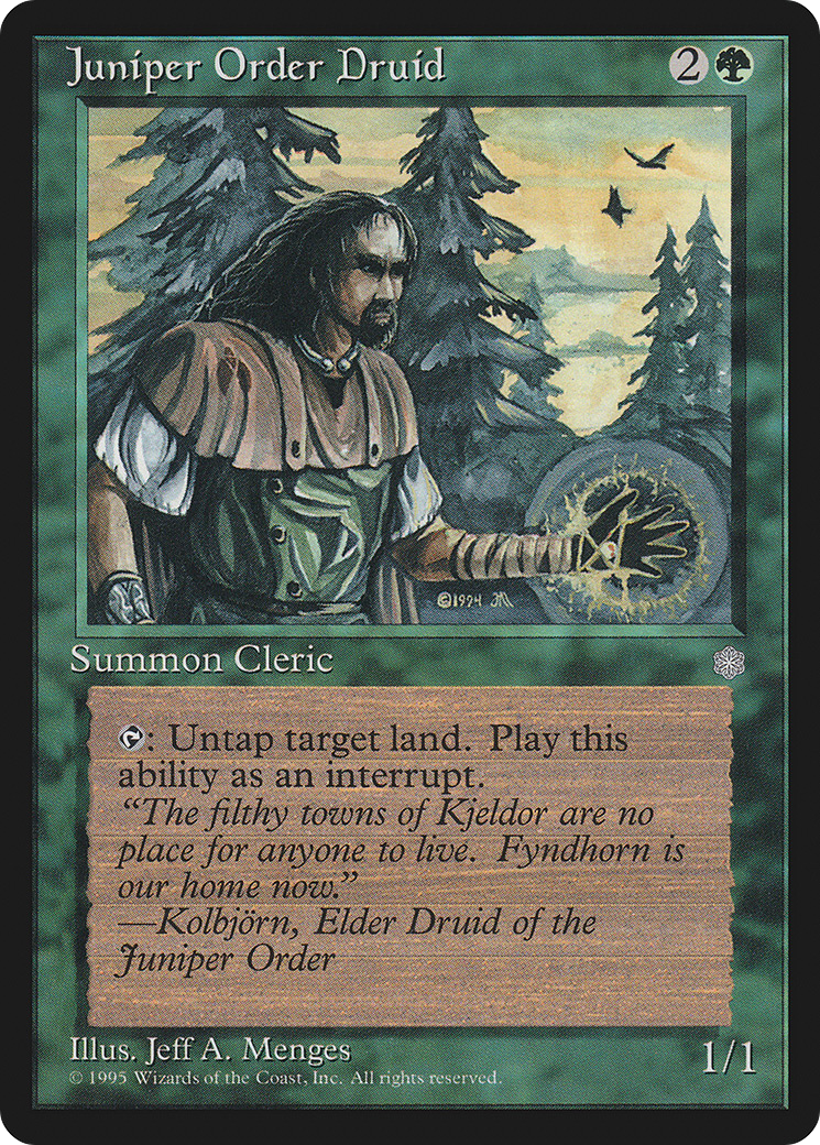 Image of Juniper Order Druid (ICE-) - Ice Age