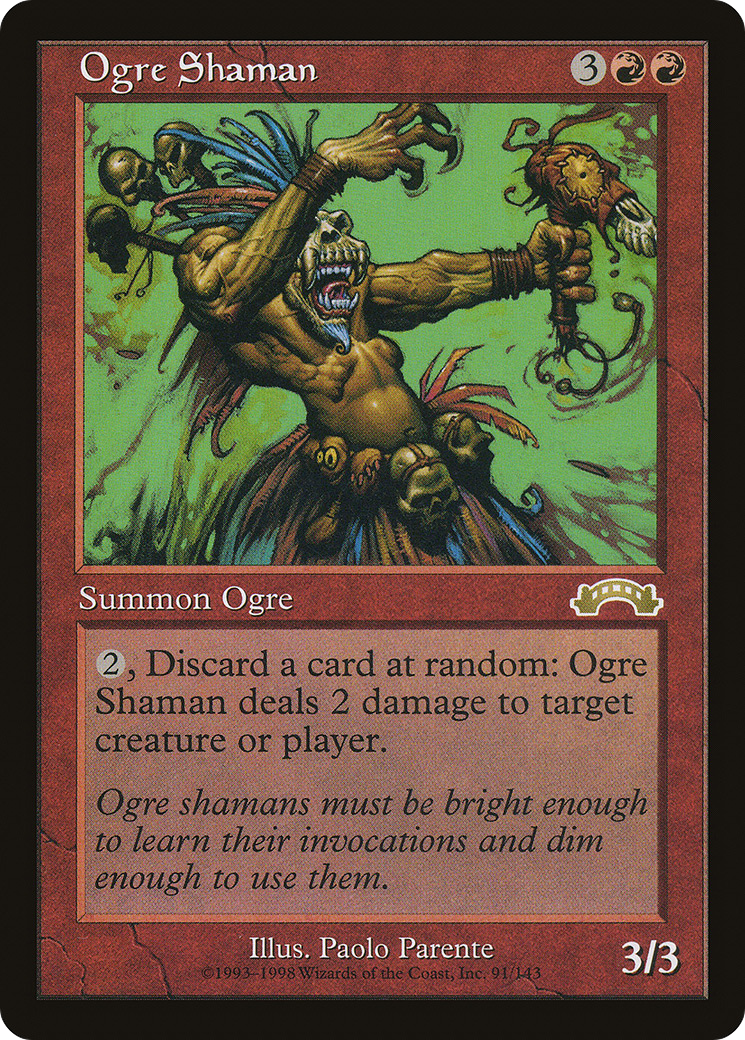 Image of Ogre Shaman (EXO-091) - Exodus
