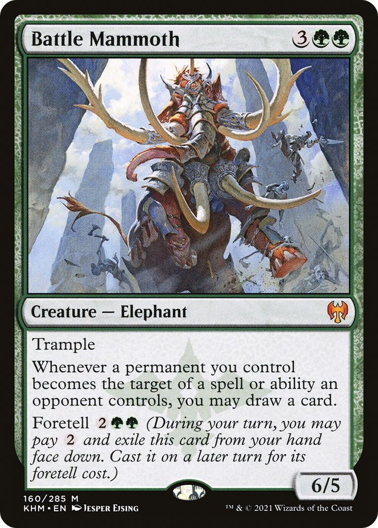 Image of Battle Mammoth (KHM-160) - Kaldheim