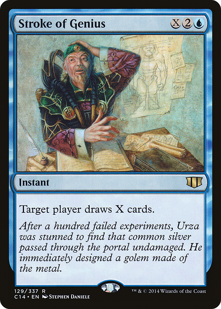 Image of Stroke of Genius (C14-129) - Commander 2014