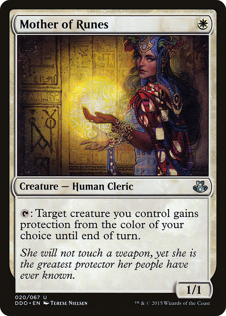 Image of Mother of Runes (DDO-020) - Duel Decks: Elspeth vs. Kiora