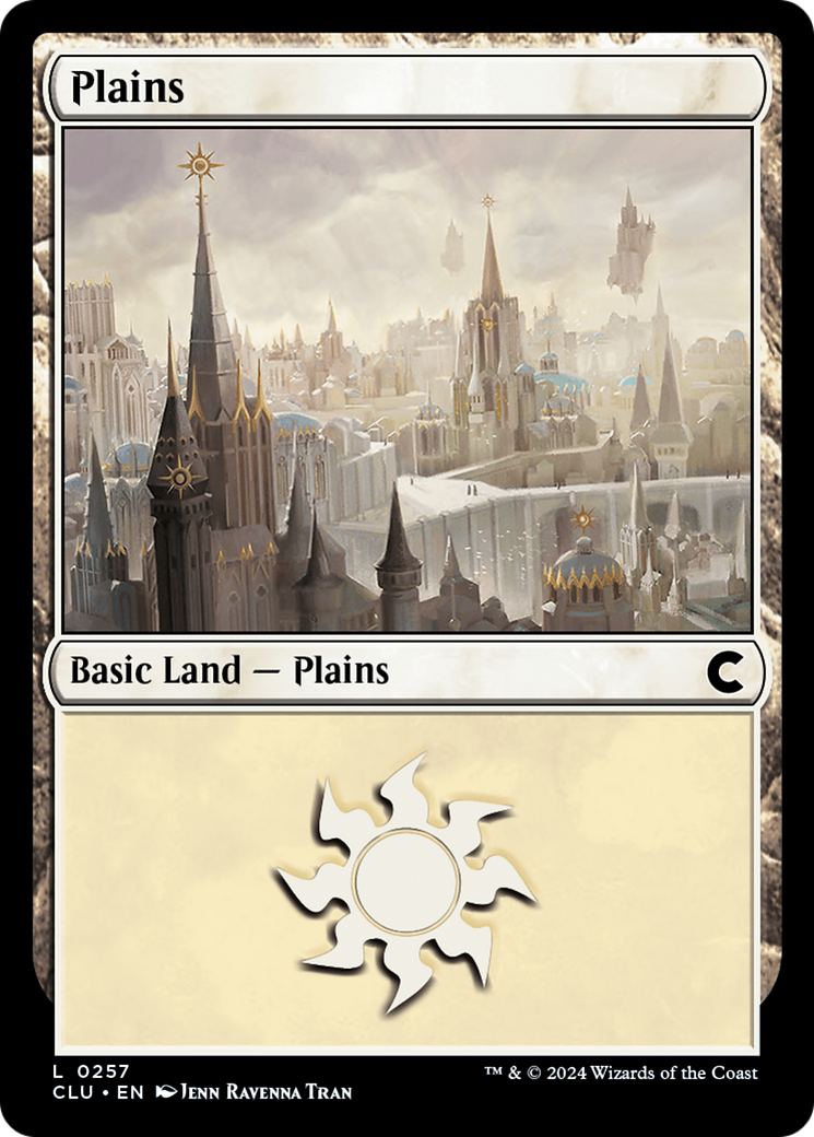 Image of Plains (0257) (CLU-257) - Ravnica: Clue Edition