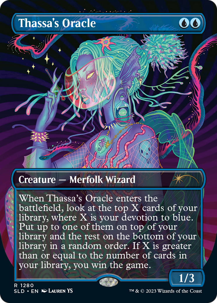 Image of Thassa's Oracle (SLD-1280) - Secret Lair Drop (Borderless)