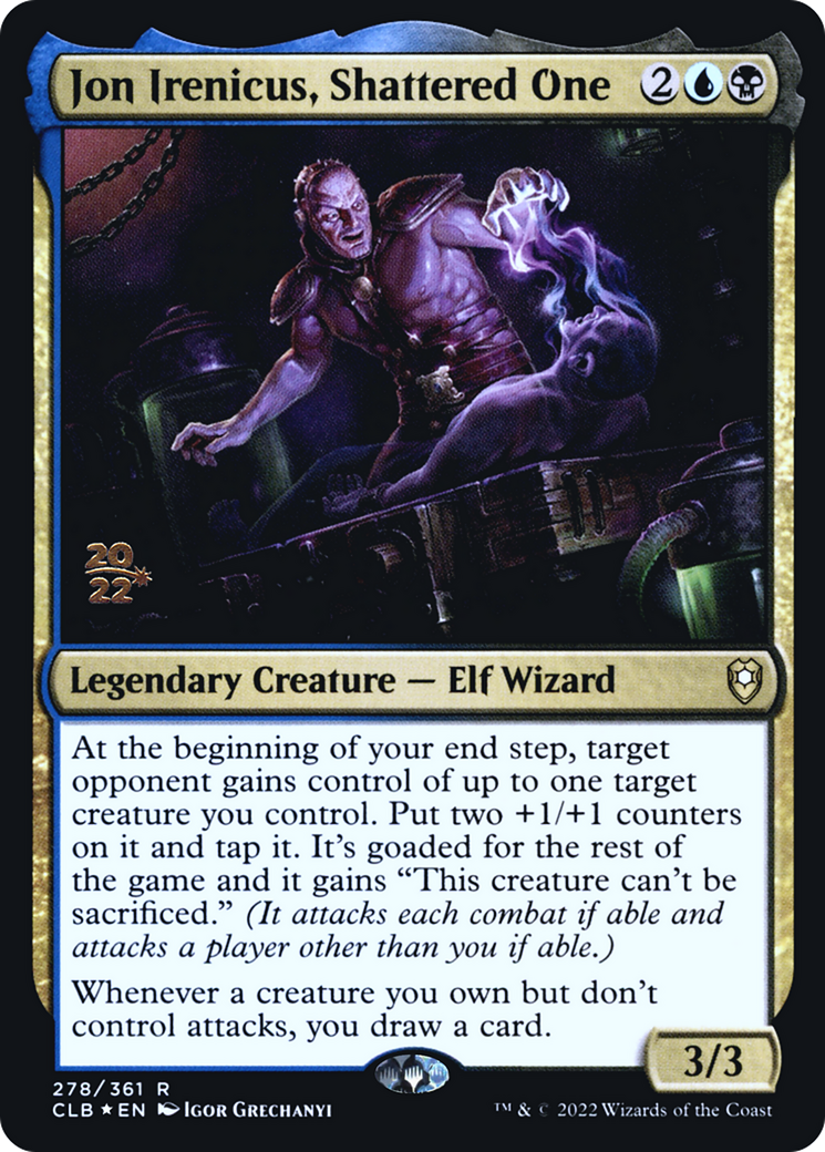 Image of Jon Irenicus, Shattered One (PRE-278) - Battle for Baldur's Gate Promos Foil