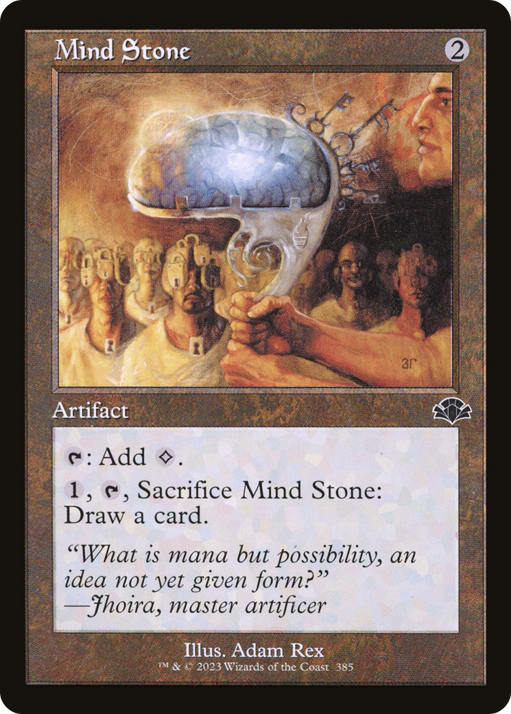 Image of Mind Stone (Retro Frame) (DMR-385) - Dominaria Remastered Foil