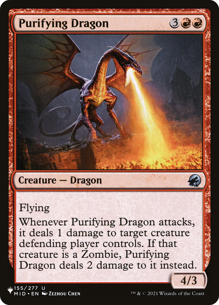 Image of Purifying Dragon (LIST-MID-155) - The List