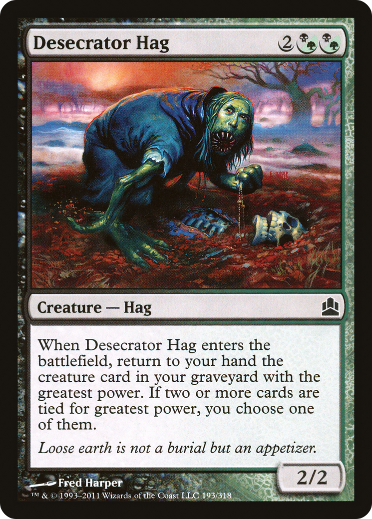 Image of Desecrator Hag (CMD-193) - Commander 2011