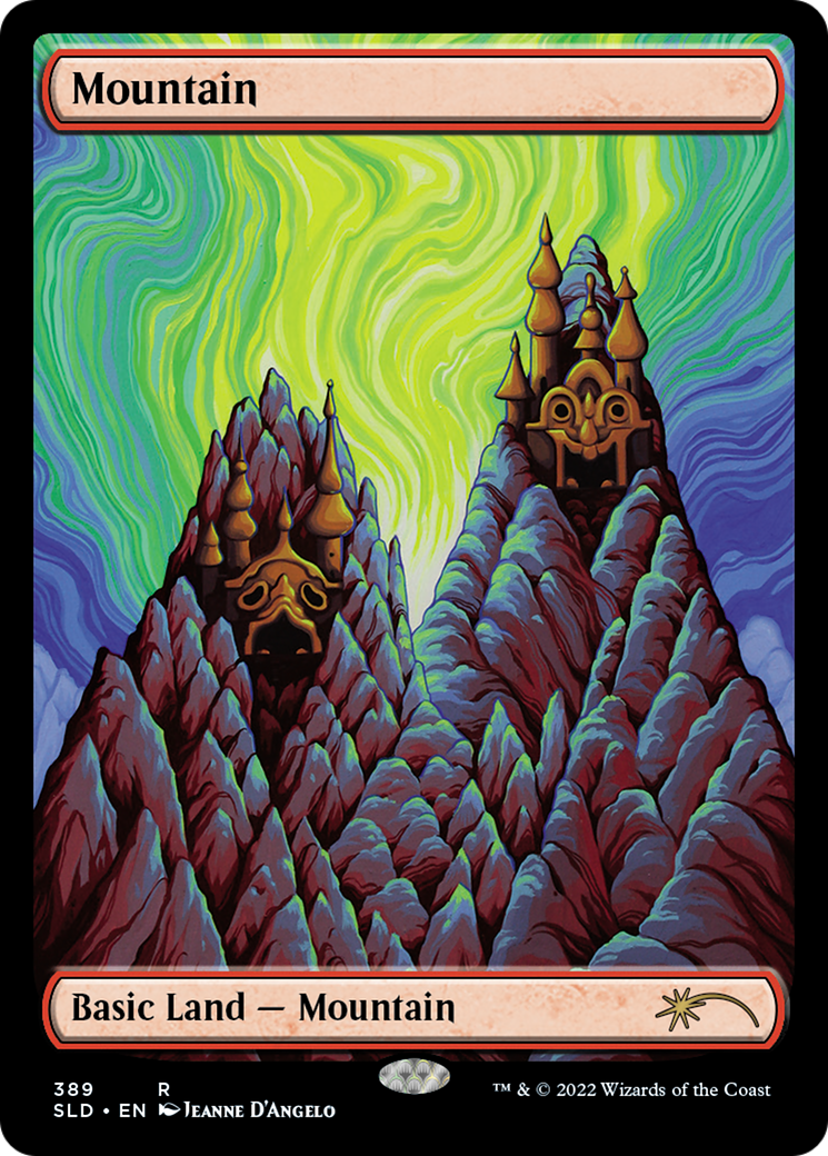 Image of Mountain (389) (SLD-389) - Secret Lair Drop Foil