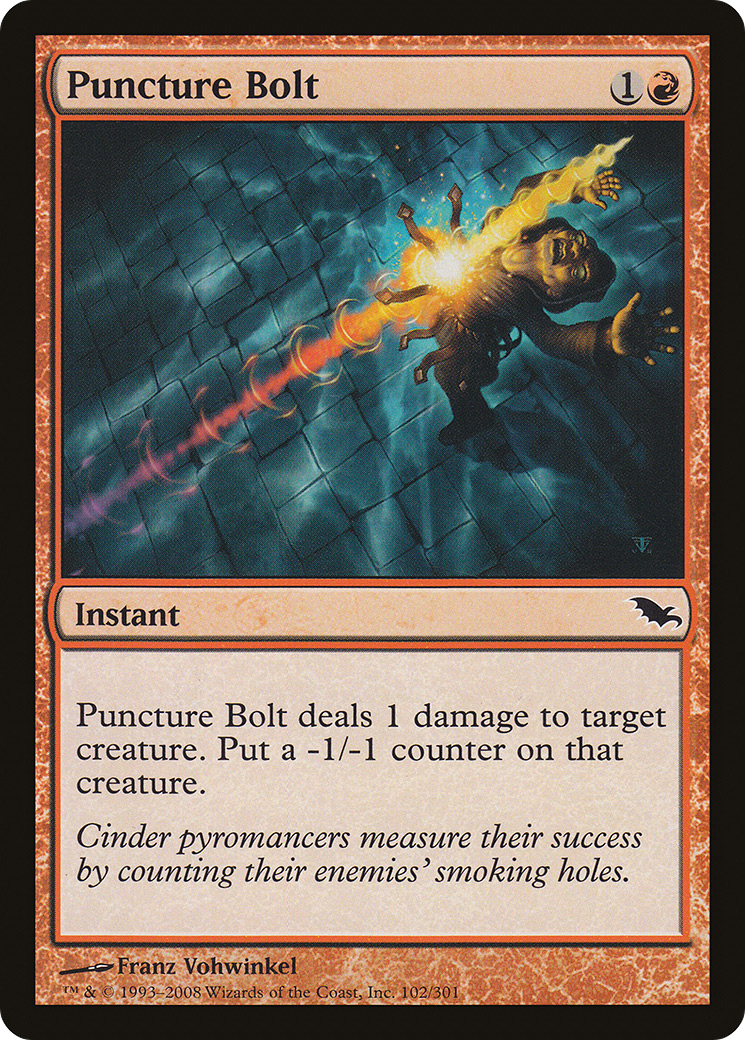 Image of Puncture Bolt (SHM-102) - Shadowmoor