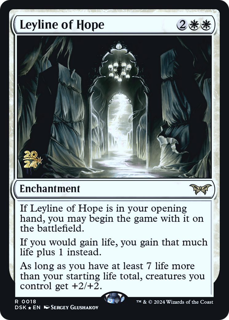 Image of Leyline of Hope (PRE-018) - Duskmourn: House of Horror Promos Foil