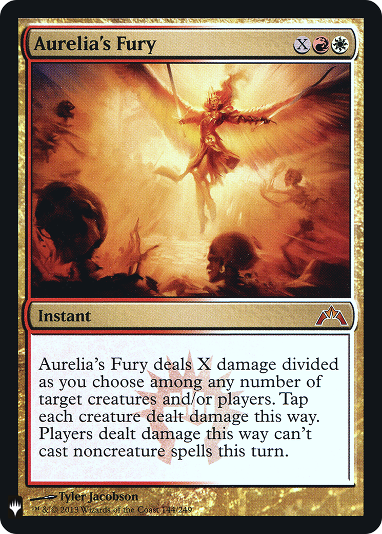 Image of Aurelia's Fury (LIST-GTC-144) - The List Foil