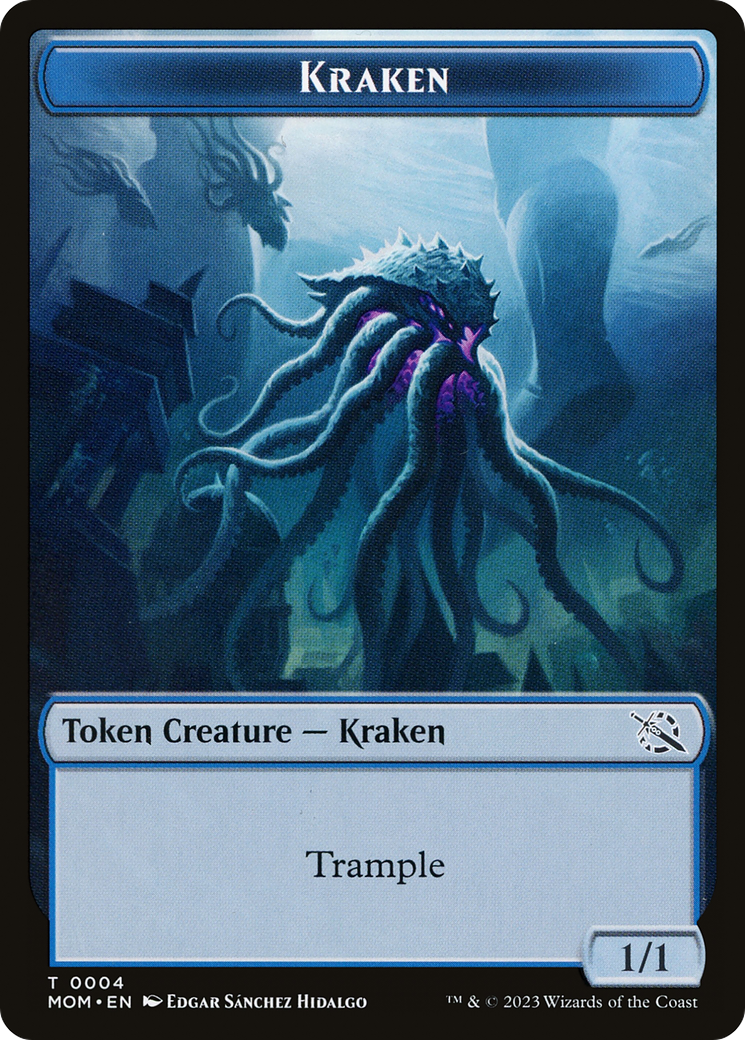 Image of Kraken (TMOM-004) - March of the Machine Tokens