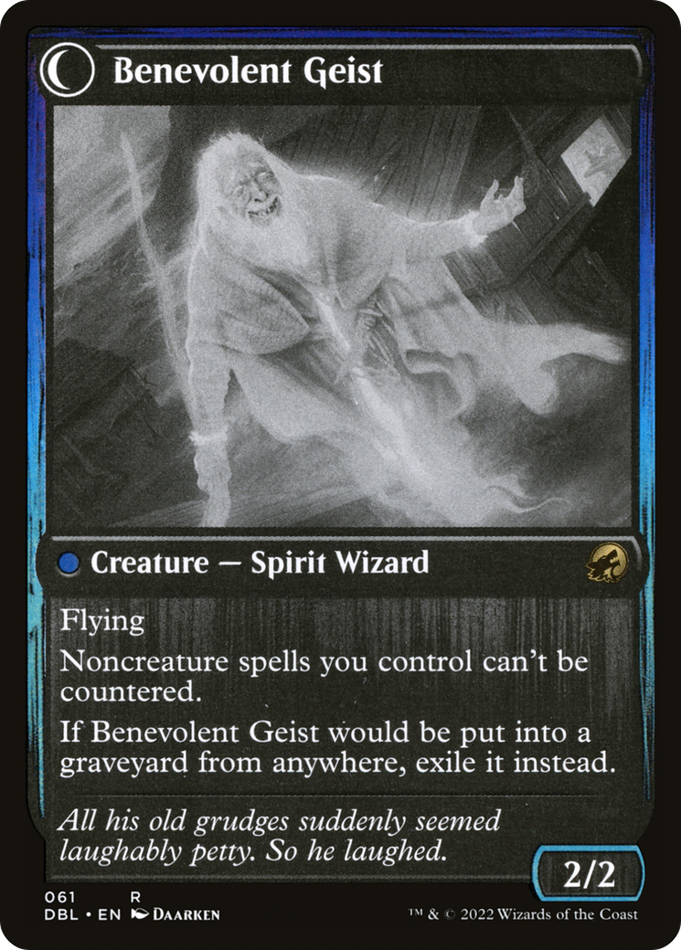 Image of Malevolent Hermit (DBL-061) - Innistrad: Double Feature: (Double Faced Transform)
