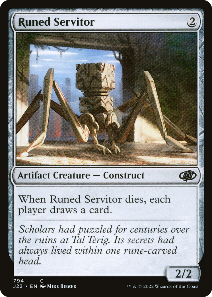 Image of Runed Servitor (J22-794) - Jumpstart 2022