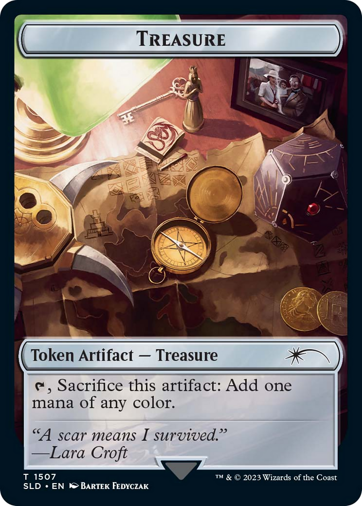 Image of Treasure Token (SLD-1507) - Secret Lair Drop Foil