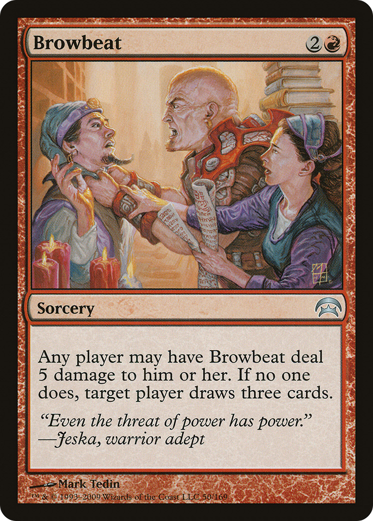 Image of Browbeat (HOP-050) - Planechase