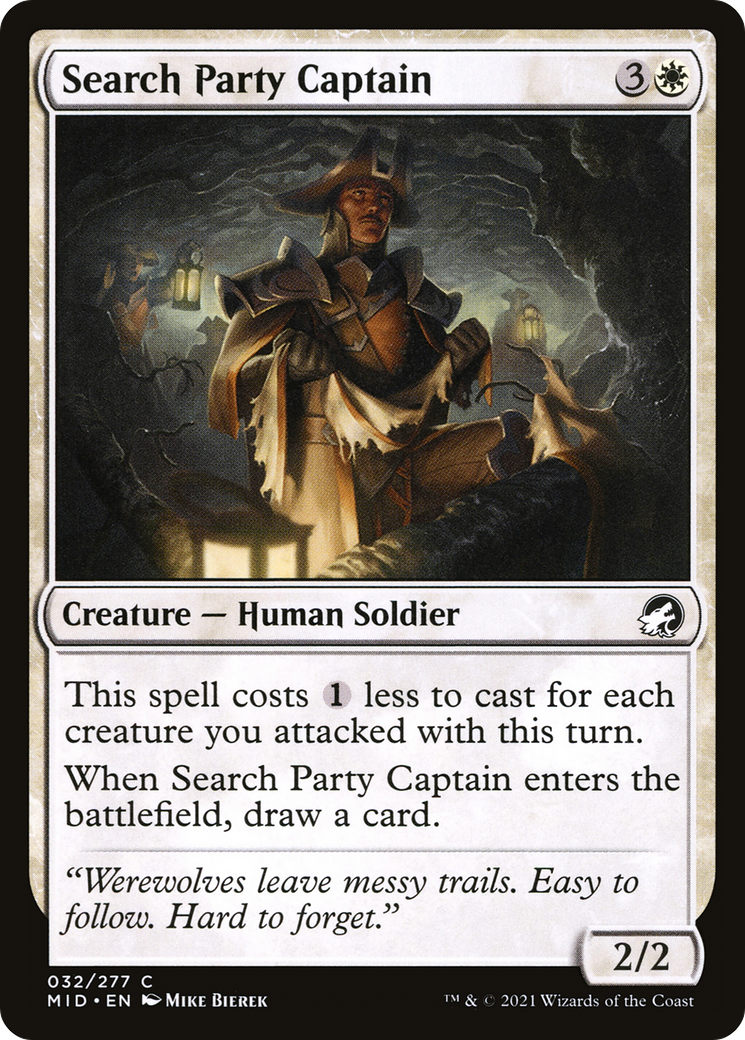 Image of Search Party Captain (MID-032) - Innistrad: Midnight Hunt