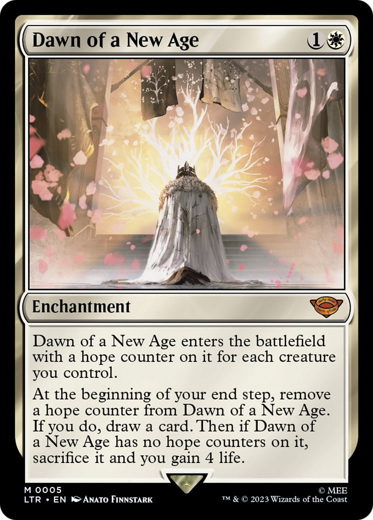 Image of Dawn of a New Age (LTR-005) - The Lord of the Rings: Tales of Middle-earth