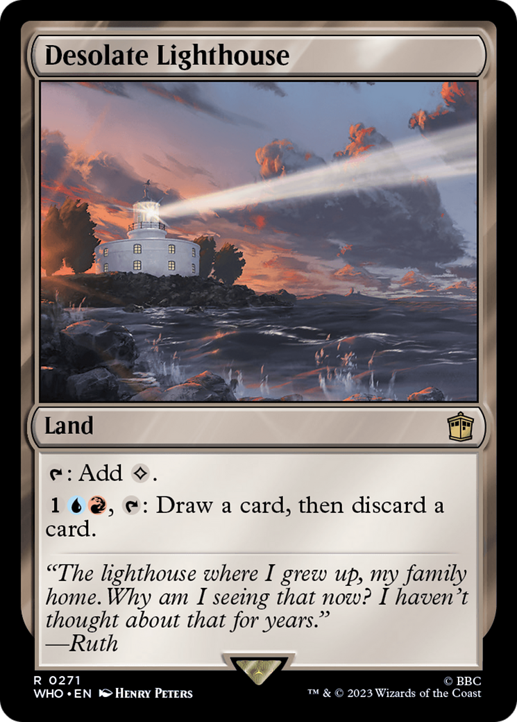 Image of Desolate Lighthouse (WHO-271) - Doctor Who