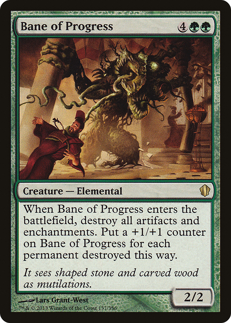 Image of Bane of Progress (C13-137) - Commander 2013