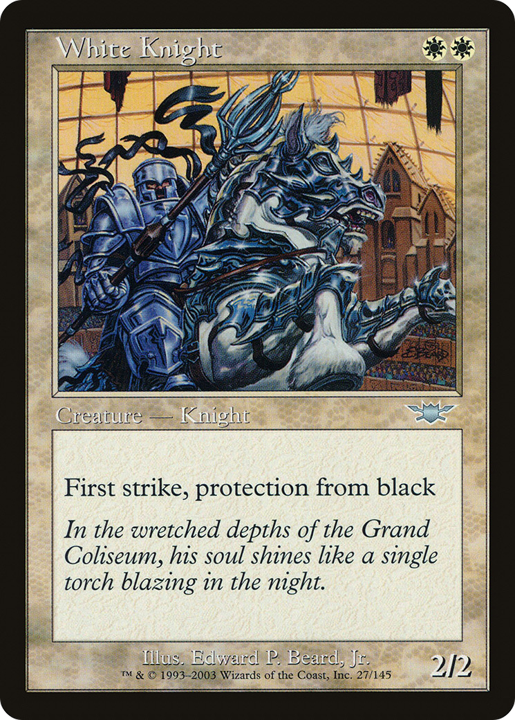 Image of White Knight (LGN-027) - Legions
