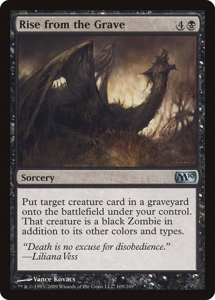 Image of Rise from the Grave (M10-109) - Magic 2010 Foil