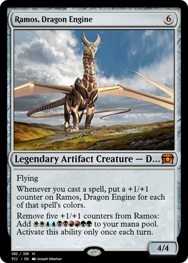 Image of Ramos, Dragon Engine (PZ2-65749) - Treasure Chest Foil