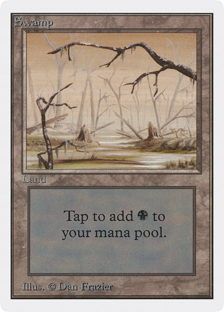 Image of Swamp (B) (2ED-) - Unlimited Edition