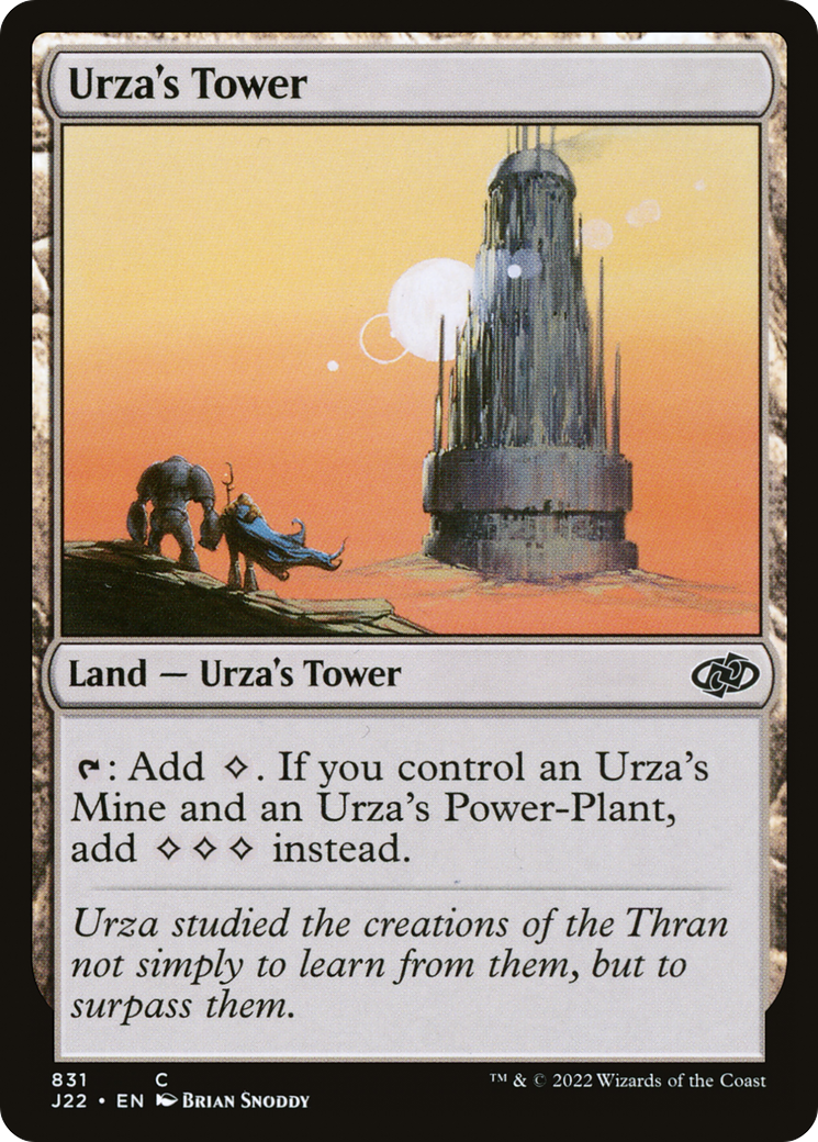 Image of Urza's Tower (J22-831) - Jumpstart 2022
