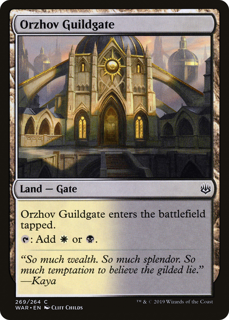 Image of Orzhov Guildgate (WAR-269) - War of the Spark