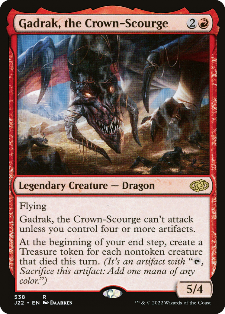 Image of Gadrak, the Crown-Scourge (J22-538) - Jumpstart 2022