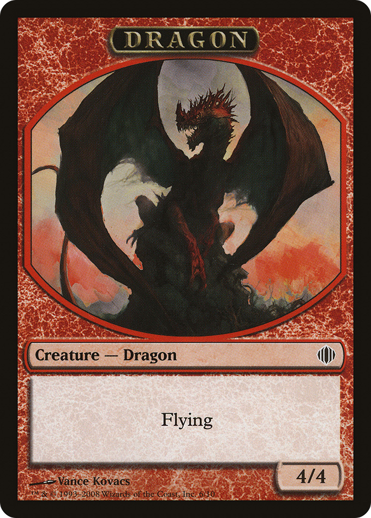 Image of Dragon Token (ALA-006) - Shards of Alara Tokens