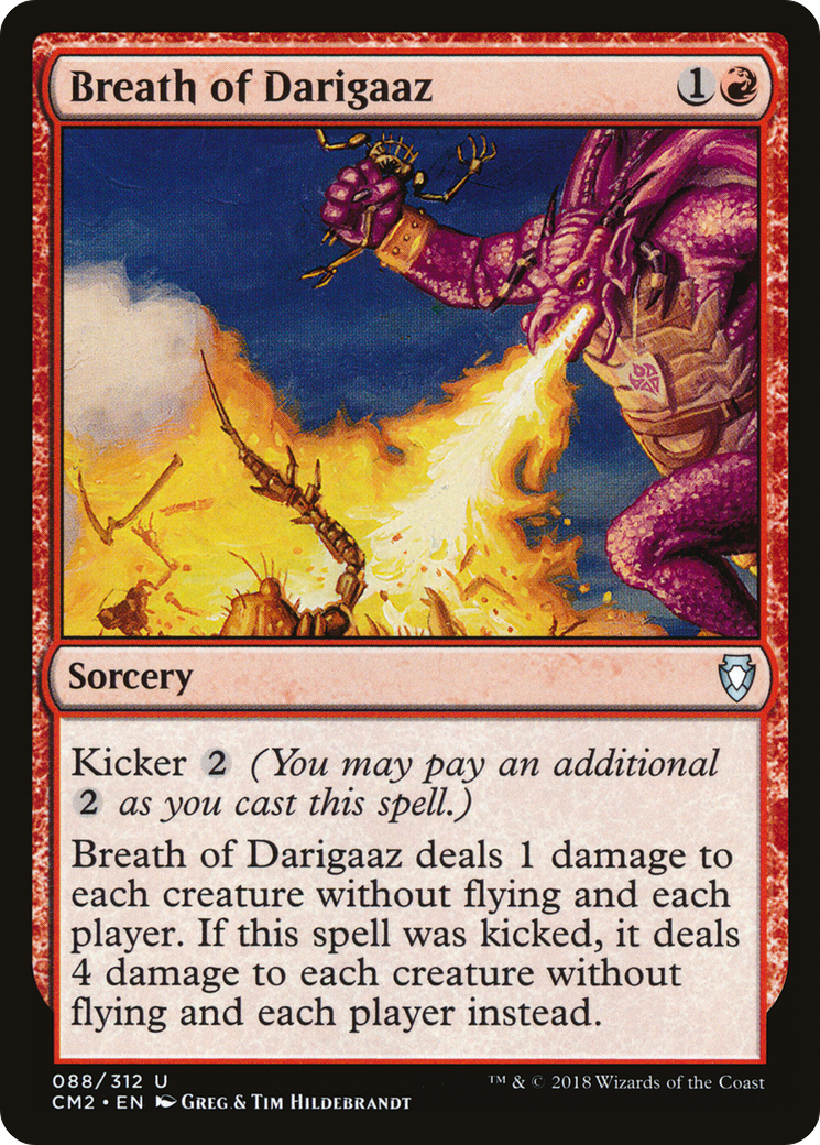 Image of Breath of Darigaaz (CM2-088) - Commander Anthology Volume II
