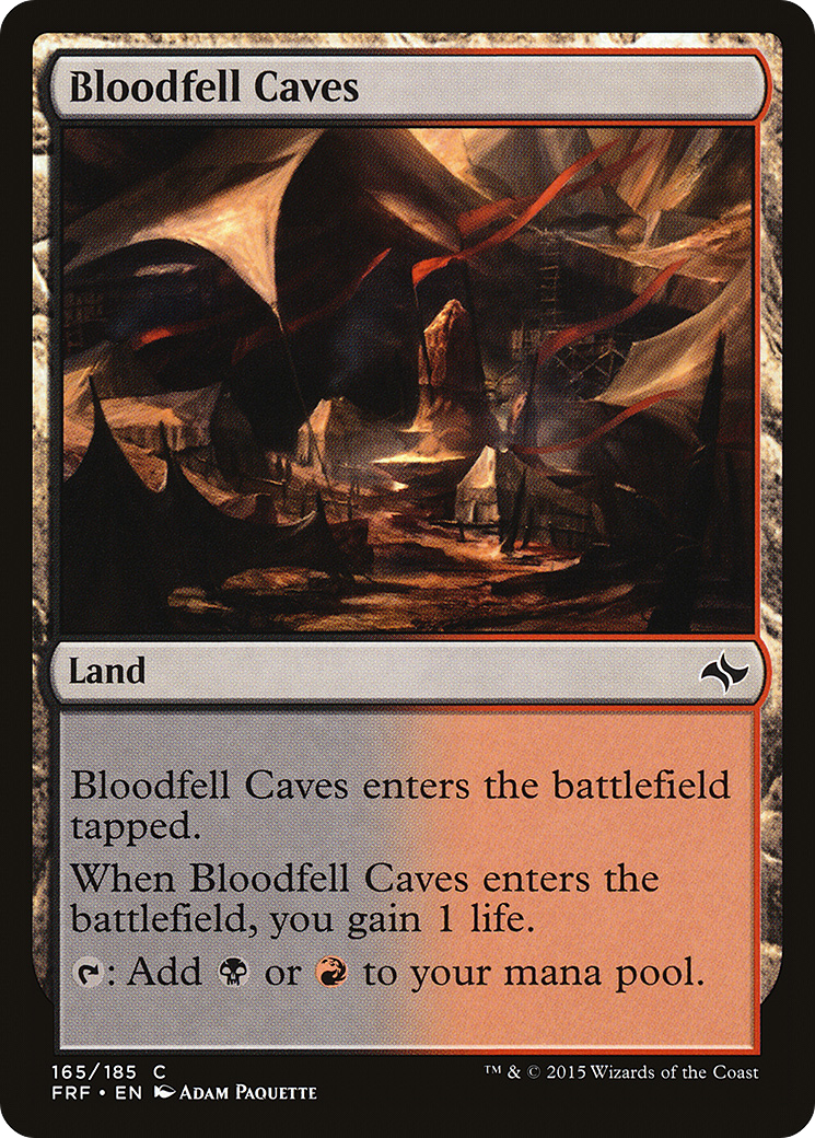 Image of Bloodfell Caves (FRF-165) - Fate Reforged