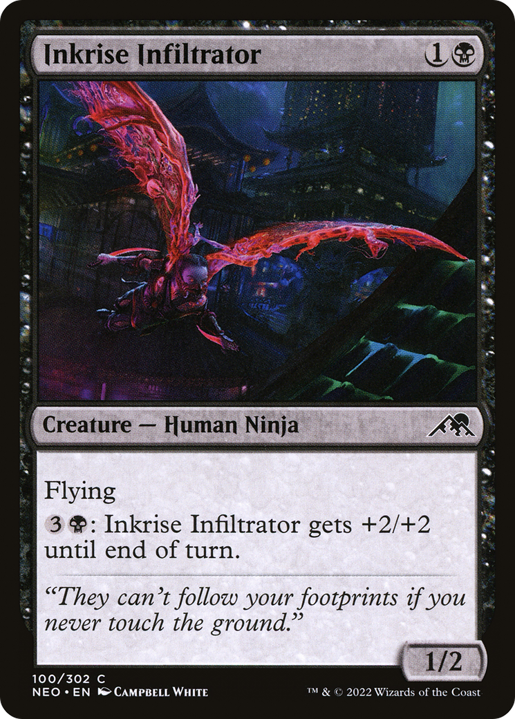 Image of Inkrise Infiltrator (NEO-100) - Kamigawa: Neon Dynasty