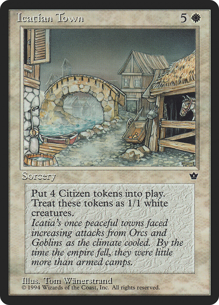 Image of Icatian Town (FEM-) - Fallen Empires