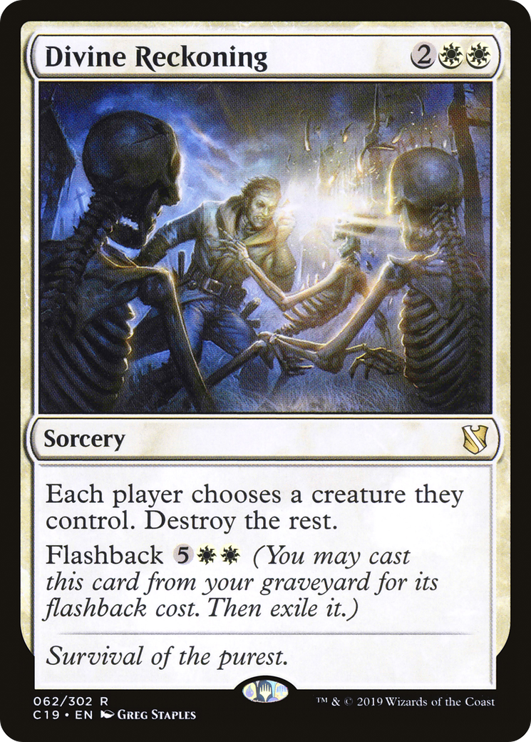 Image of Divine Reckoning (C19-062) - Commander 2019