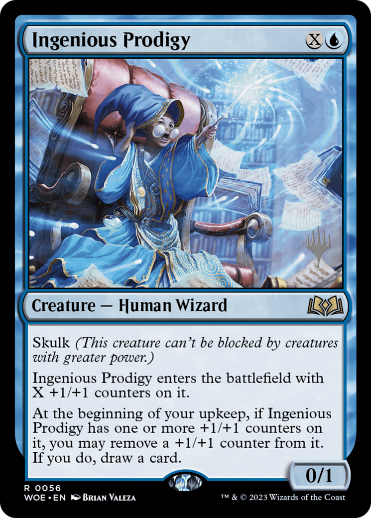 Image of Ingenious Prodigy (PPWOE-056) - Wilds of Eldraine Promos