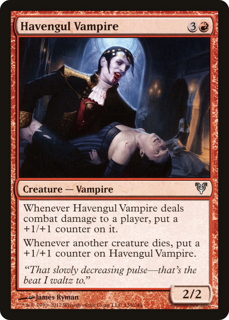 Image of Havengul Vampire (AVR-139) - Avacyn Restored Foil