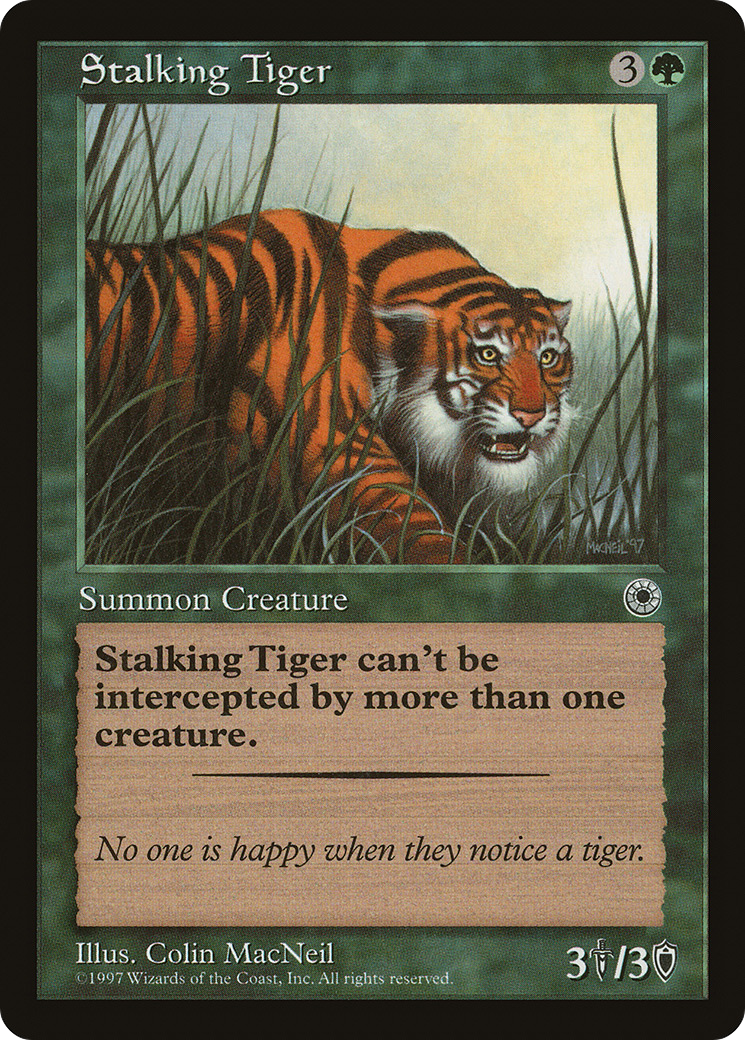 Image of Stalking Tiger (POR-) - Portal