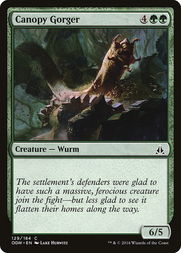 Image of Canopy Gorger (OGW-129) - Oath of the Gatewatch Foil