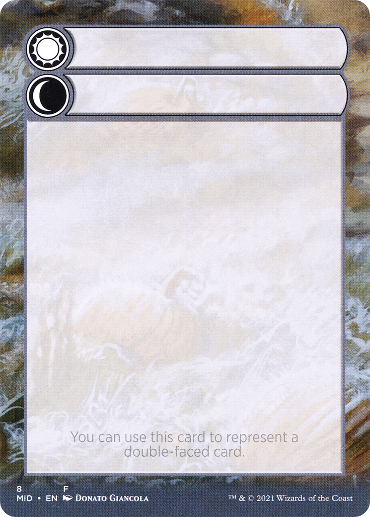 Image of Double-Faced Substitute Card (SMID-008) - Innistrad: Midnight Hunt Substitute Cards (Borderless)