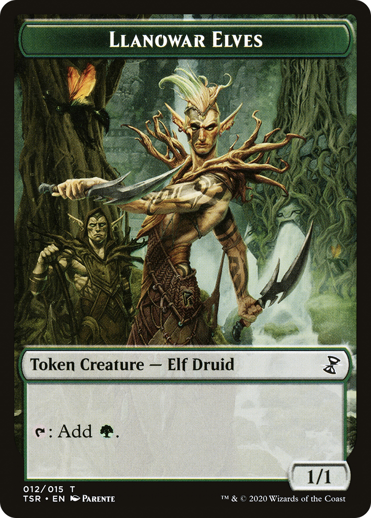 Image of Llanowar Elves (TTSR-012) - Time Spiral Remastered Tokens