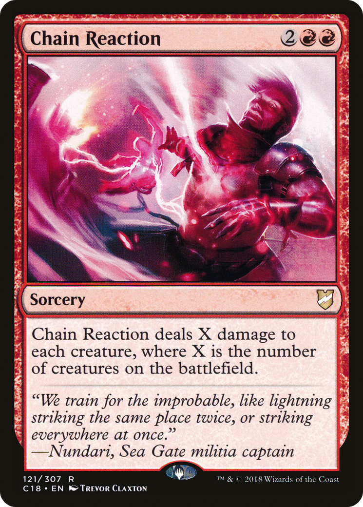 Image of Chain Reaction (C18-121) - Commander 2018