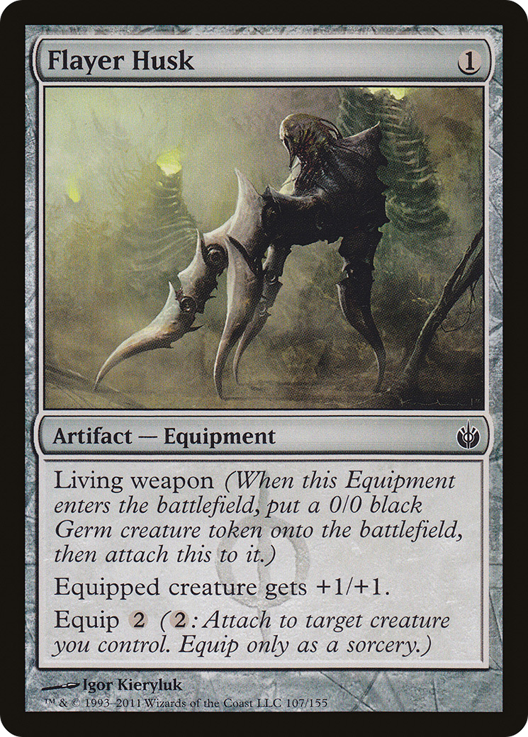 Image of Flayer Husk (MBS-107) - Mirrodin Besieged Foil