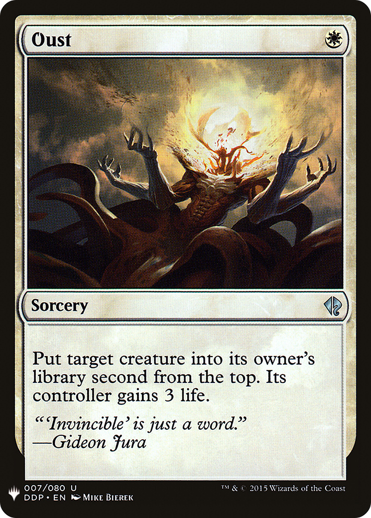 Image of Oust (LIST-DDP-7) - The List