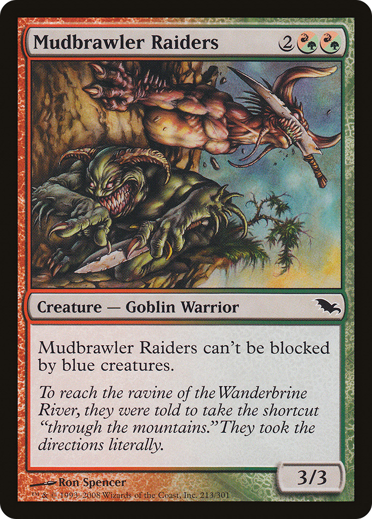 Image of Mudbrawler Raiders (SHM-213) - Shadowmoor